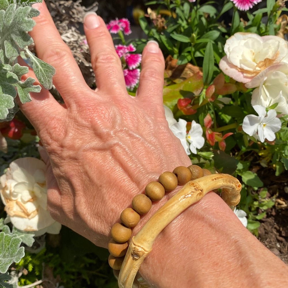 NWT Bamboo & Wooden Bracelet Set